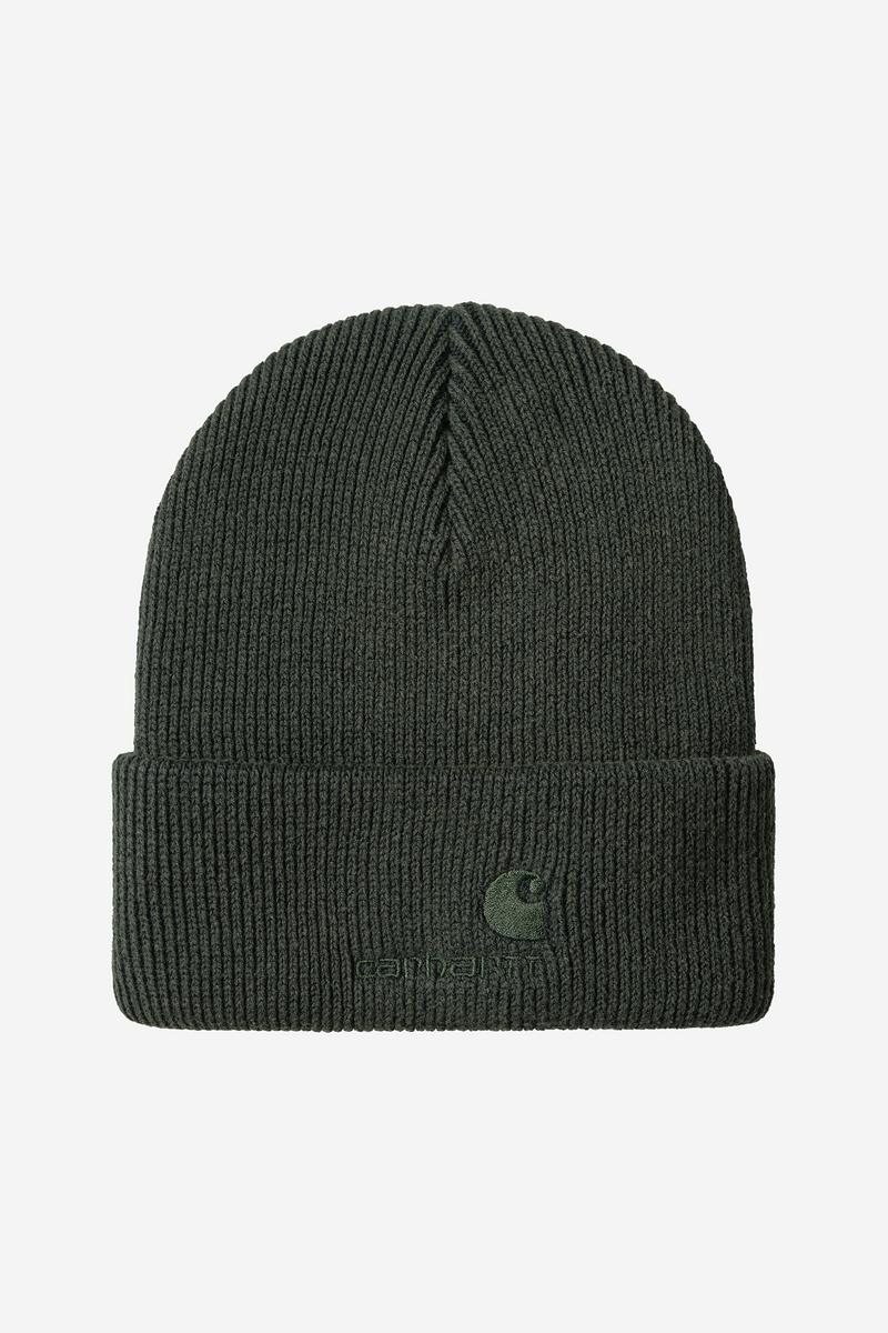 Carhartt Lambert Beanie - Rabe, Mondwaschung