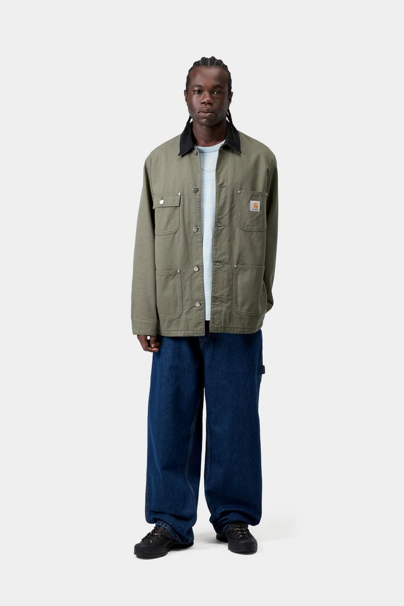 Carhartt OG Chore Coat - Blatt / Schwarz, gespült