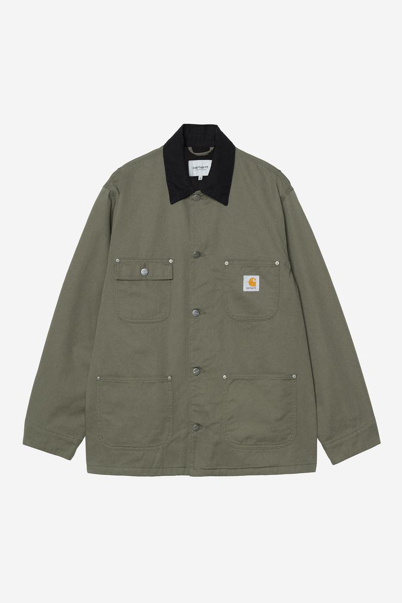Carhartt OG Chore Coat - Blatt / Schwarz, gespült