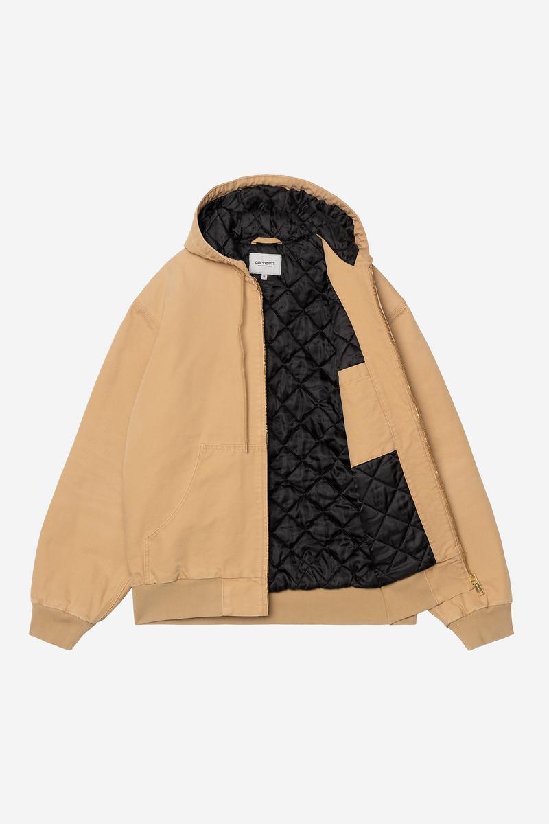 Carhartt OG Active Jacket - WIP Dusty H, Steinleinwand