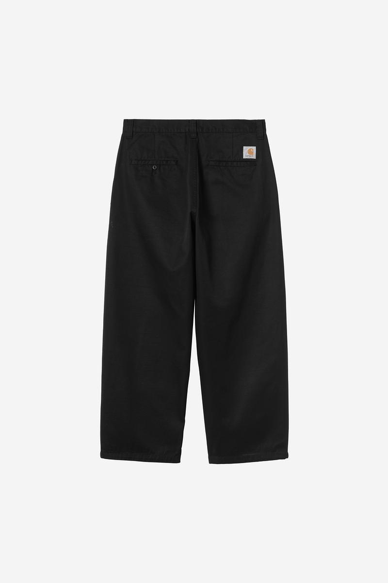 Carhartt Brady Pant - Schwarz, gespült
