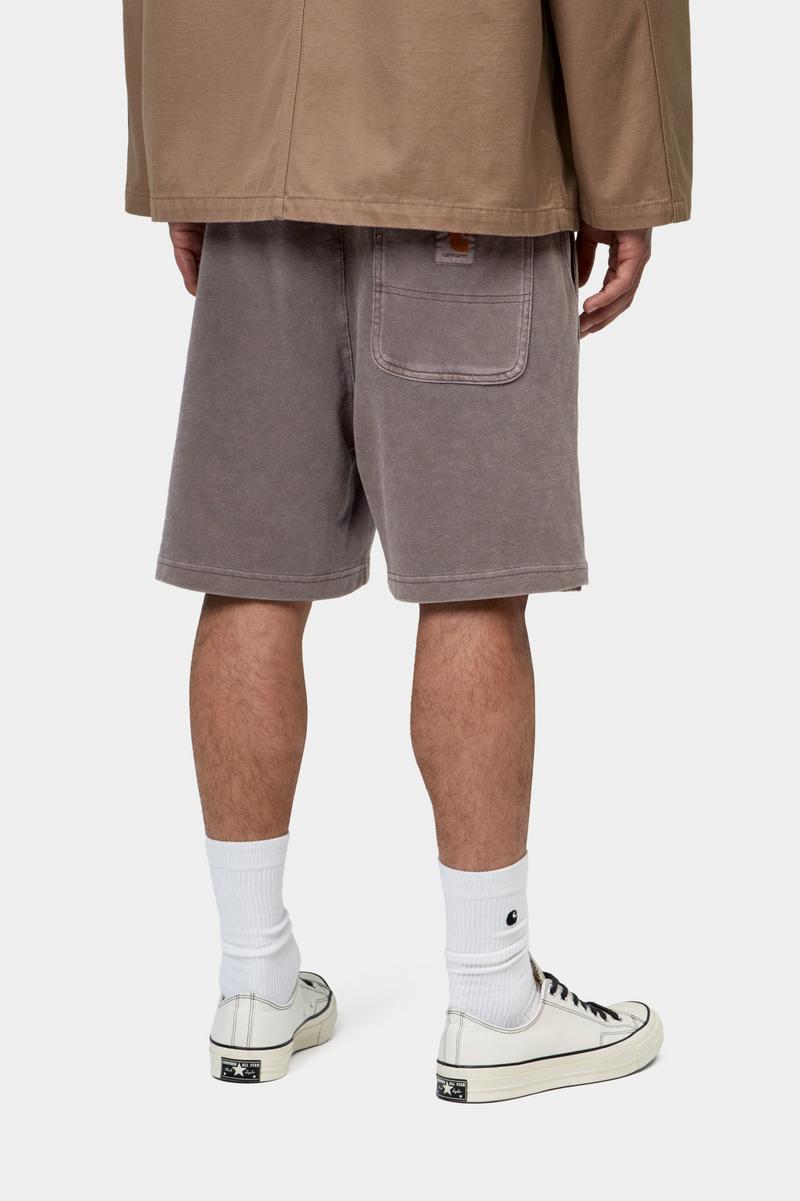 Carhartt Harper Sweat Short - Tabak, Stückgefärbt