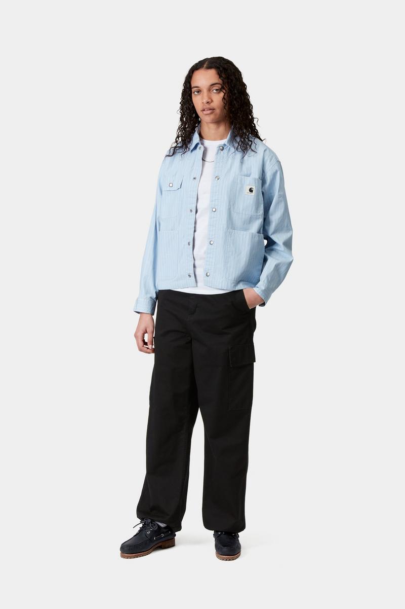 Carhartt Kingston Pant - Schwarz, Stonewashed