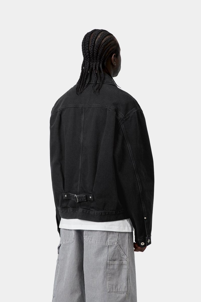 Carhartt Belmar Jacket - Schwarz, Stonewashed