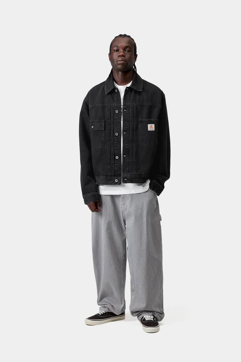 Carhartt Belmar Jacket - Schwarz, Stonewashed