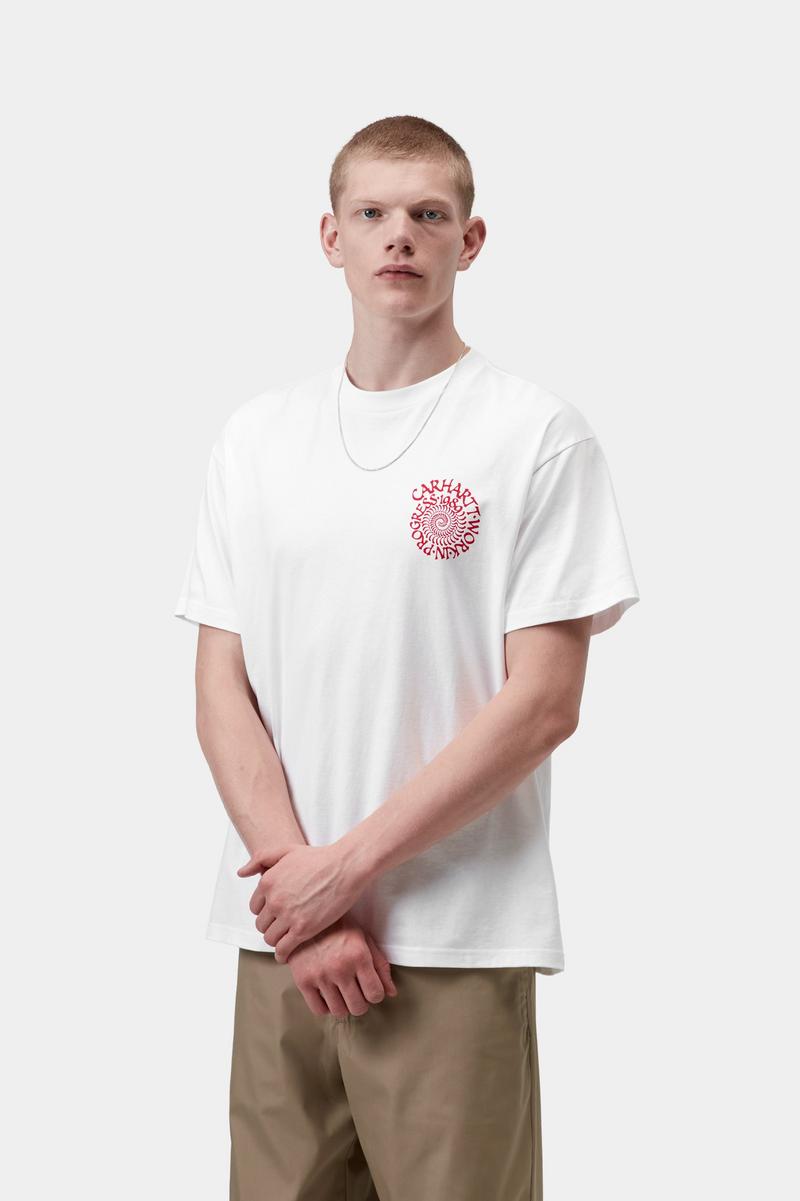 Carhartt S/S Spirals T-Shirt - Weiß