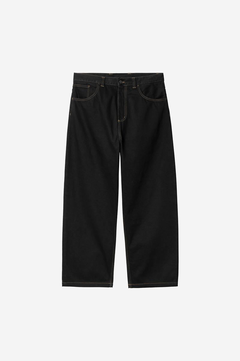 Carhartt Brandon Pant - Schwarz, gespült