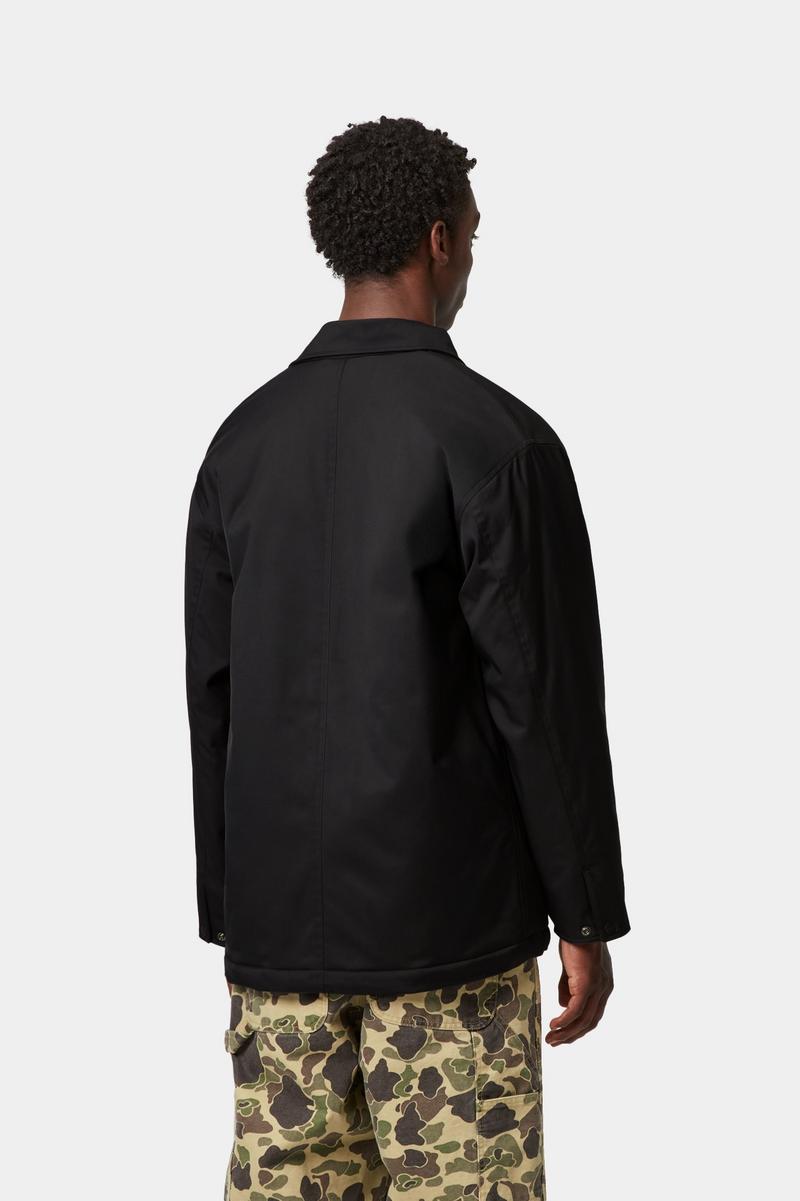 Carhartt Leroy Chore Coat - Schwarz