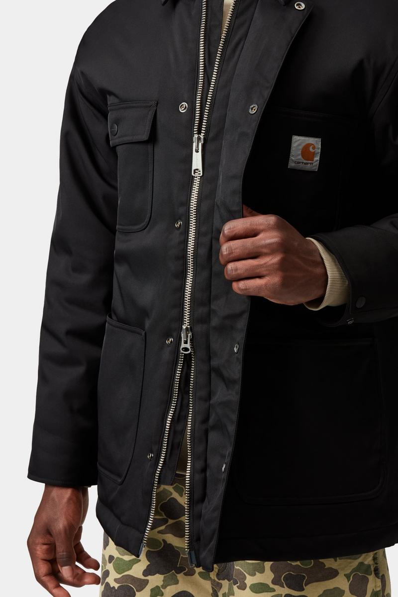 Carhartt Leroy Chore Coat - Schwarz