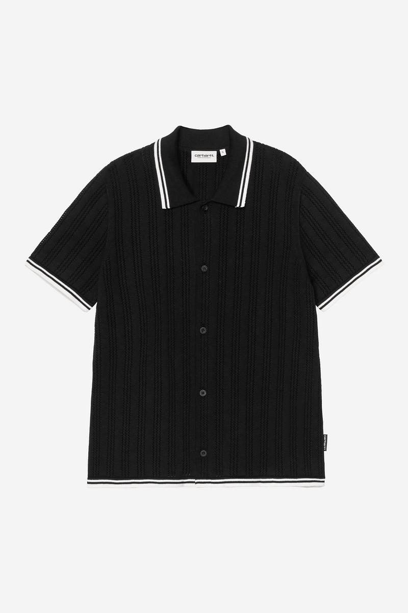 Carhartt W’ S/S Ramsey Knit Shirt - Schwarz