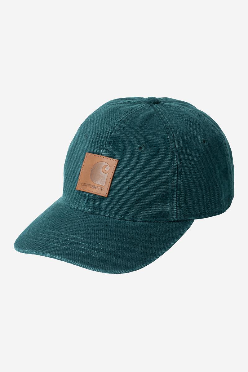 Carhartt Canvas Cap - Tiefe Lagune / Malachit