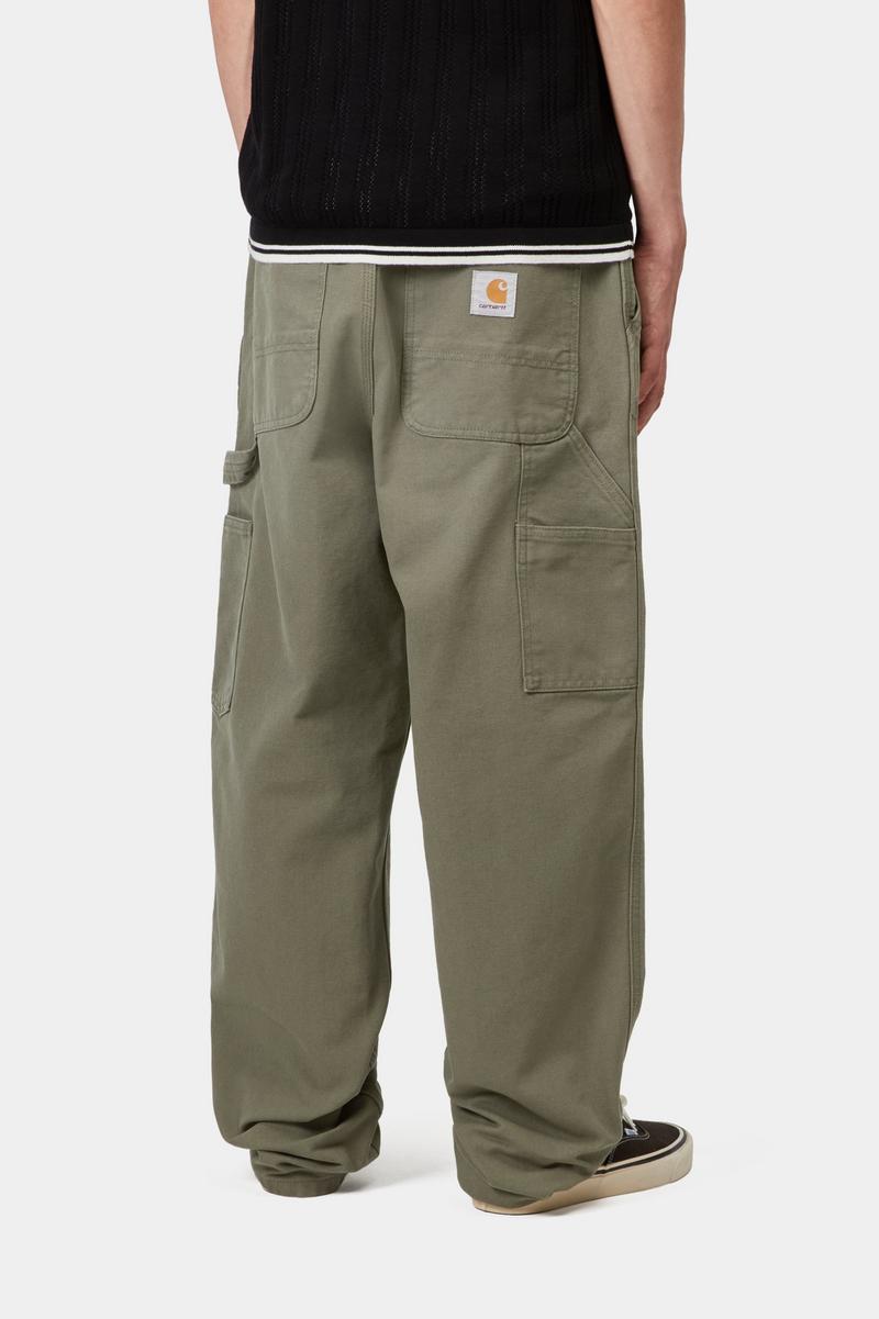 Carhartt Single Knee Pant - Blatt, Steinleinwand
