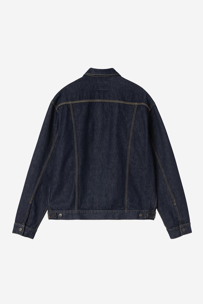 Carhartt Helston Jacket - Blau, gespült