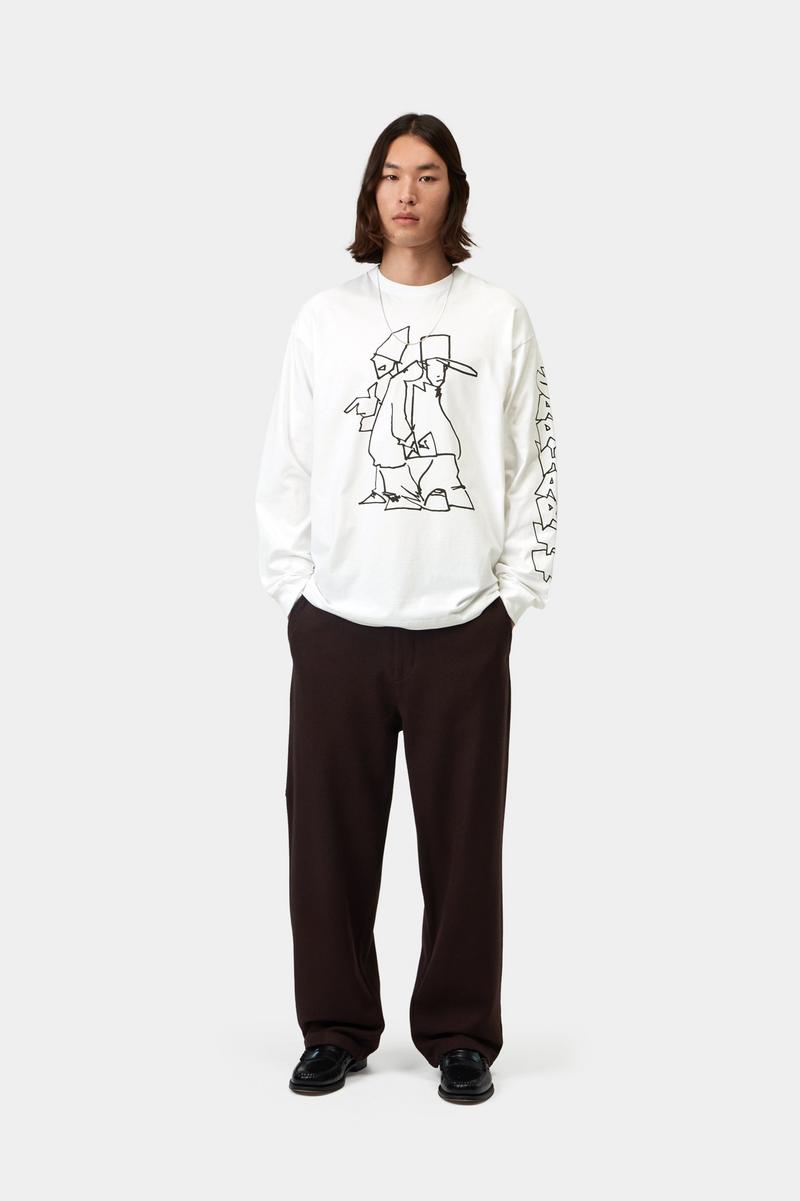 Carhartt L/S Blinkerfluid T-Shirt - Weiß