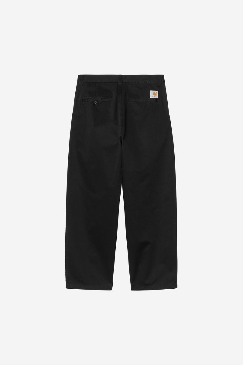 Carhartt Brady Pant - Schwarz, Stonewashed
