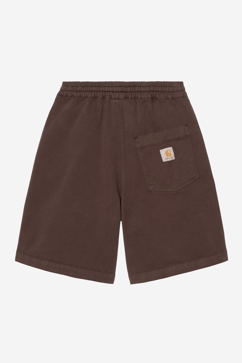 Carhartt Floyde Short - Ristretto, Stückgefärbt