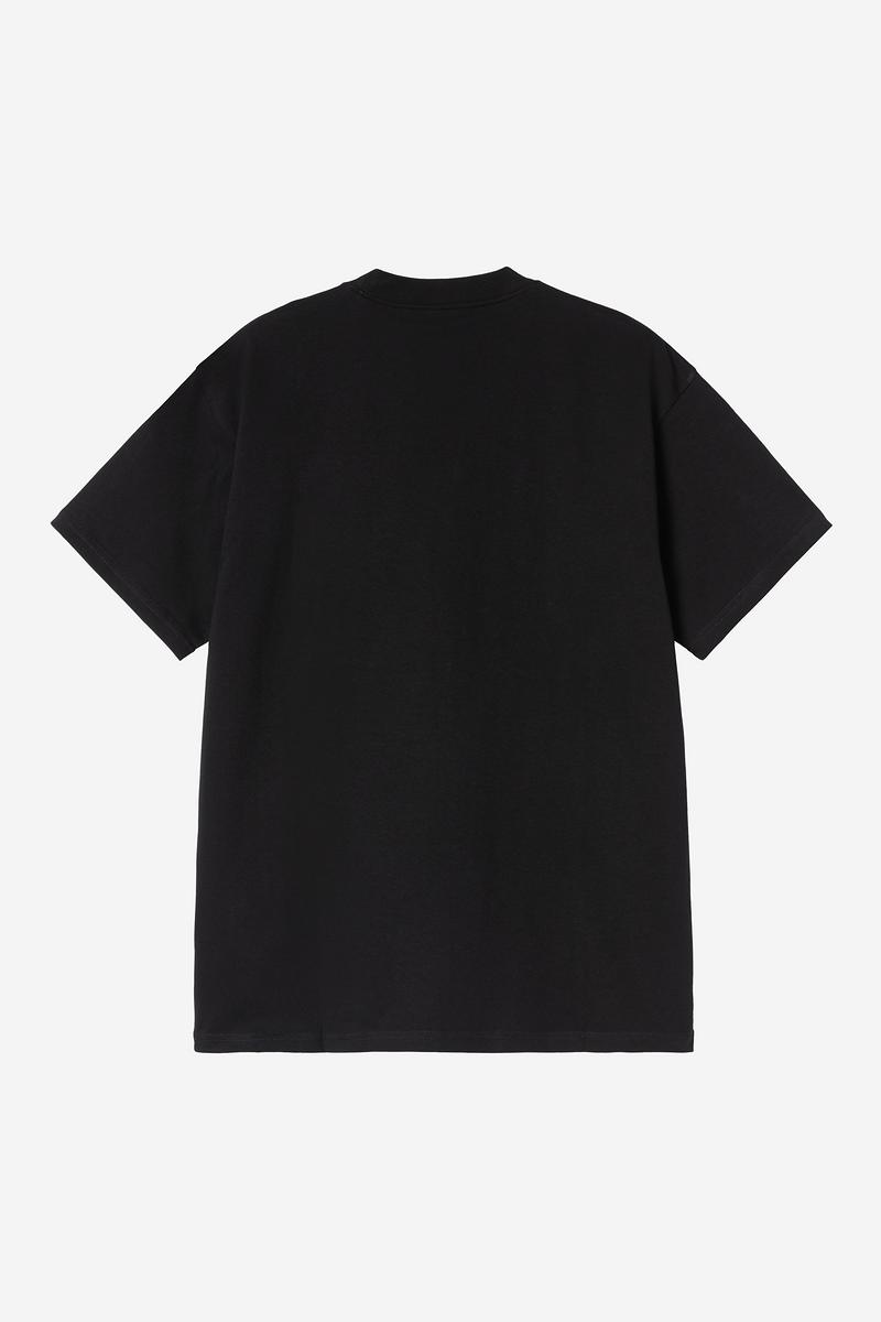 Carhartt S/S Deck Script T-Shirt - Schwarz