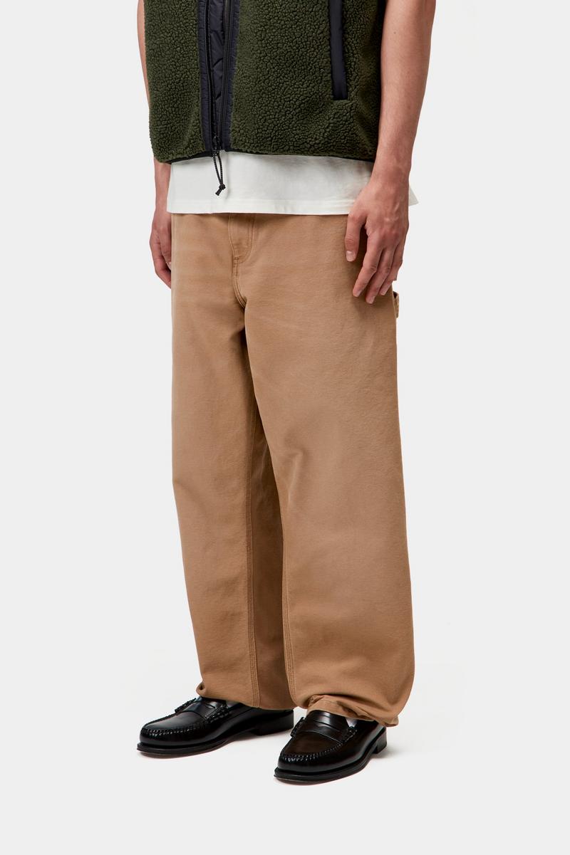 Carhartt Single Knee Pant - Hamilton Brown, Steinleinwand