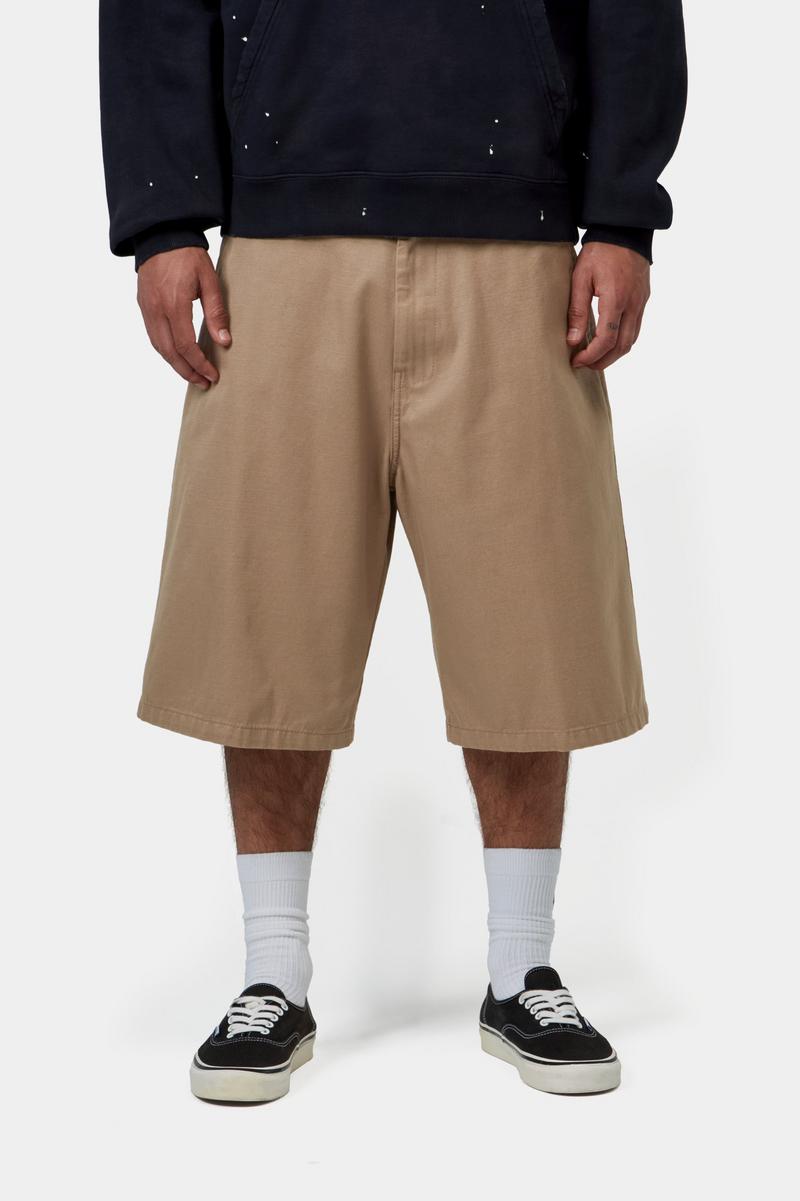 Carhartt Brader Short - Leder, gespült