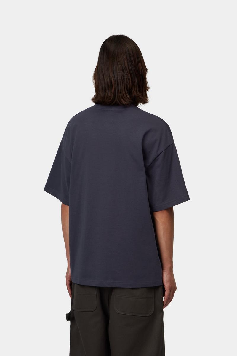 Carhartt S/S Blacklette T-Shirt - Dunkles Marineblau