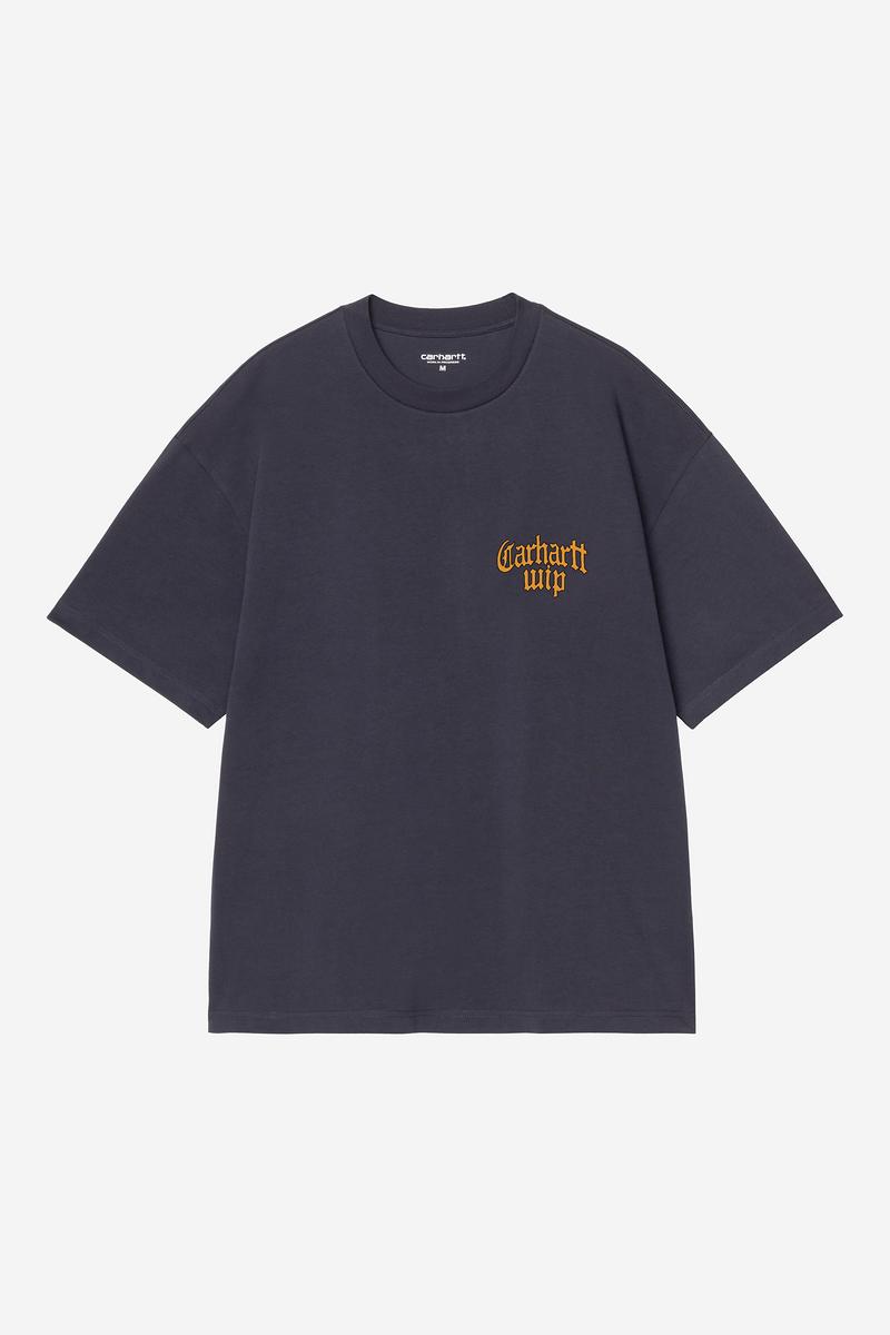 Carhartt S/S Blacklette T-Shirt - Dunkles Marineblau