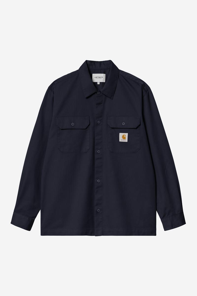 Carhartt L/S Craft Shirt - Dunkles Marineblau
