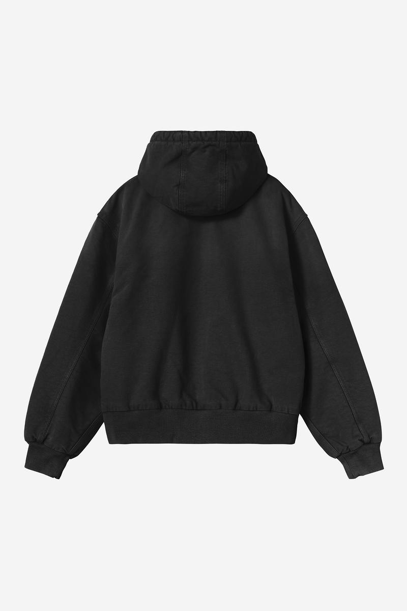 Carhartt OG Active Jacket - Schwarzes, steinernes Canvas