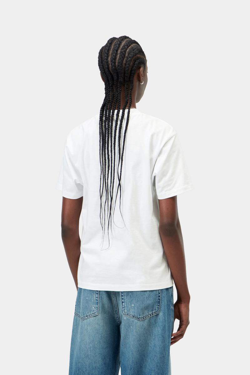 Carhartt S/S Spray Heart T-Shirt - Weiß