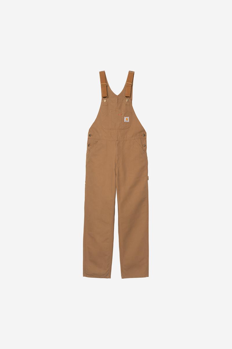 Carhartt Bib Overall - Hamilton Brown, gespült