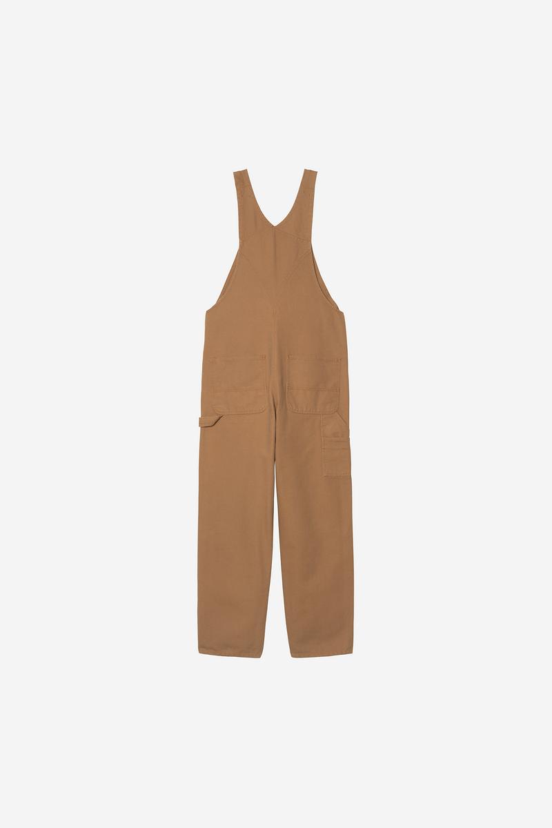 Carhartt Bib Overall - Hamilton Brown, gespült