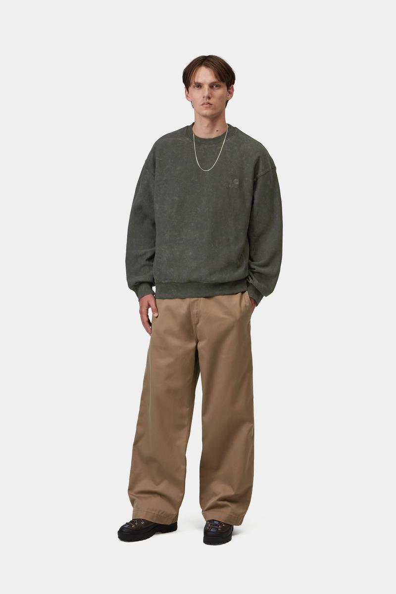 Carhartt Lambert Sweat - Rabe, Mondwaschung