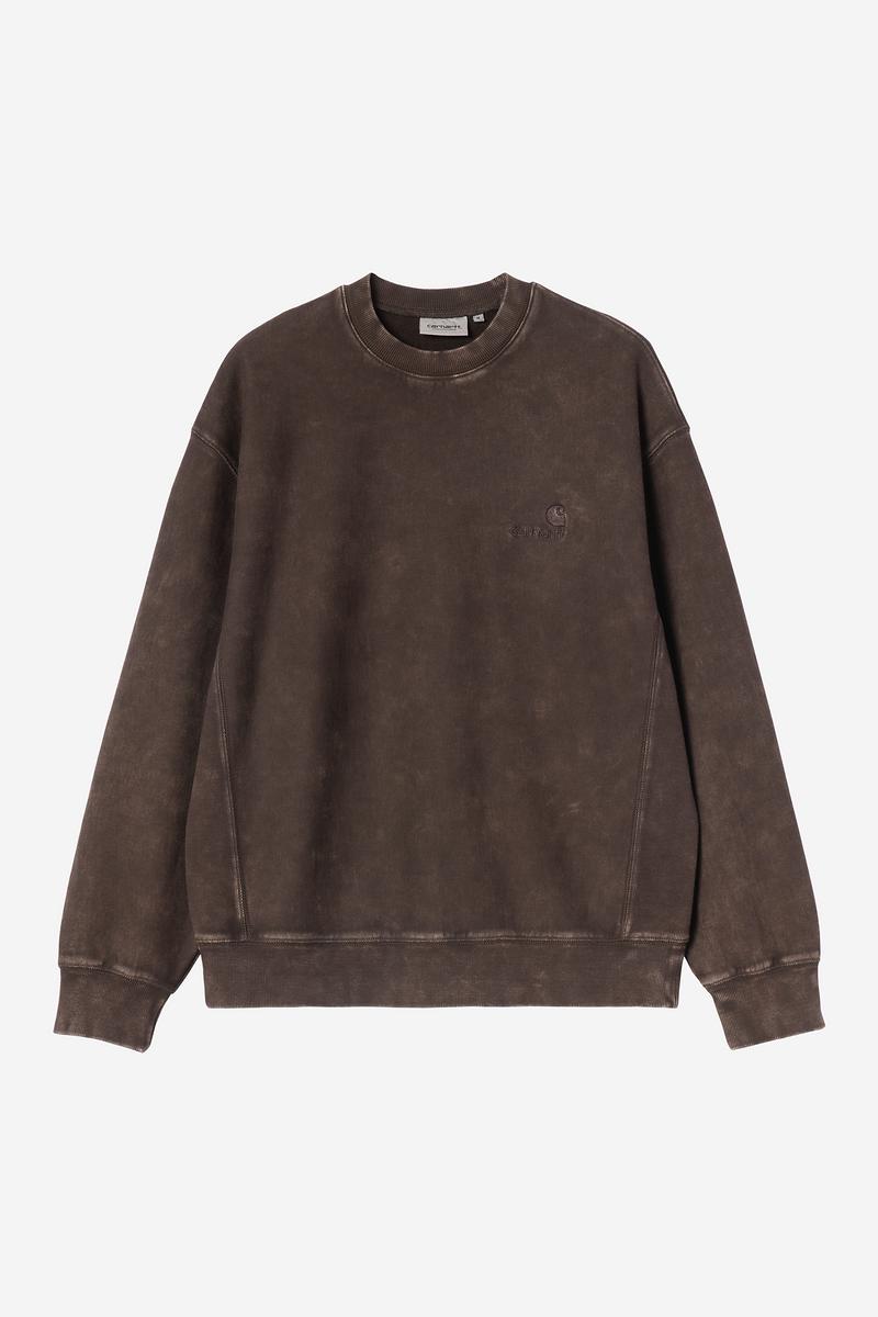 Carhartt Lambert Sweatshirt - Tabak, Mondwaschmittel