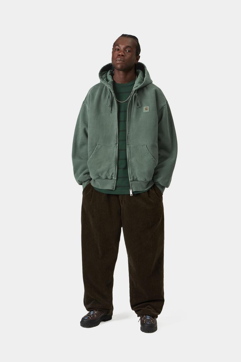 Carhartt Hooded Vista Jacket - Dunkler Skarabäus, stückgefärbt