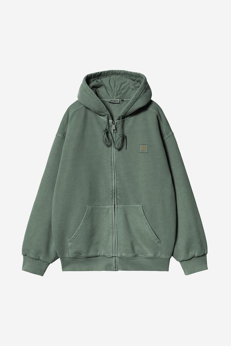 Carhartt Hooded Vista Jacket - Dunkler Skarabäus, stückgefärbt