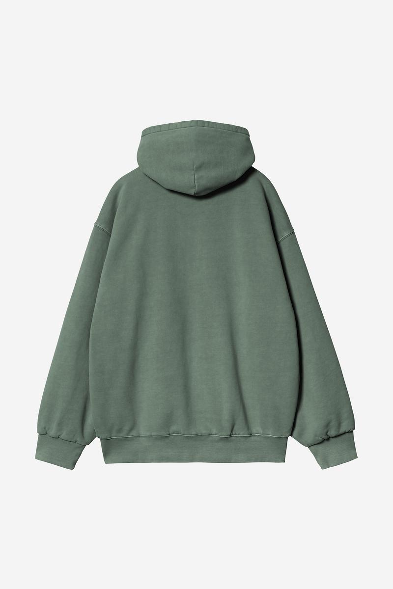 Carhartt Hooded Vista Jacket - Dunkler Skarabäus, stückgefärbt