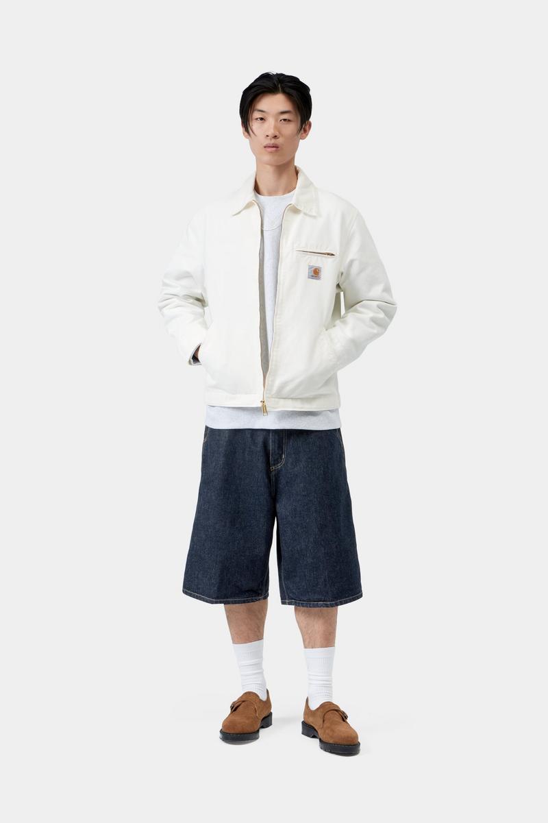 Carhartt OG Single Knee Short - Blau, gespült