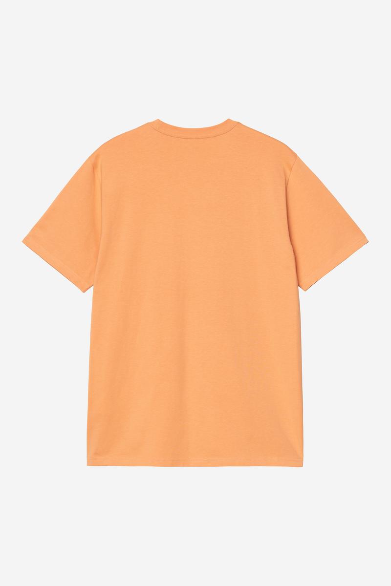 Carhartt S/S Pocket T-Shirt - Sanftes Orange