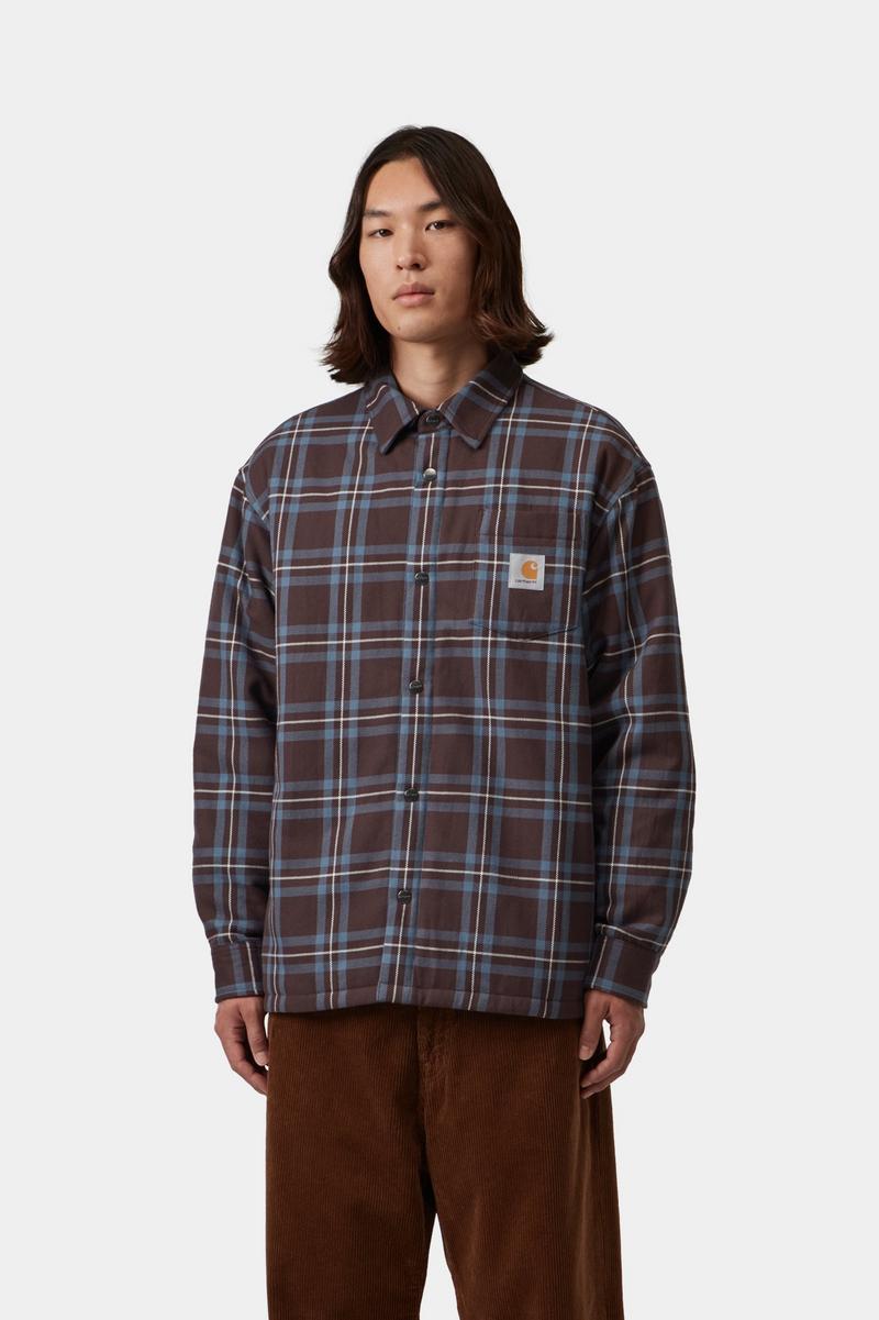 Carhartt Baird Shirt Jac - Baird Check, Palisander
