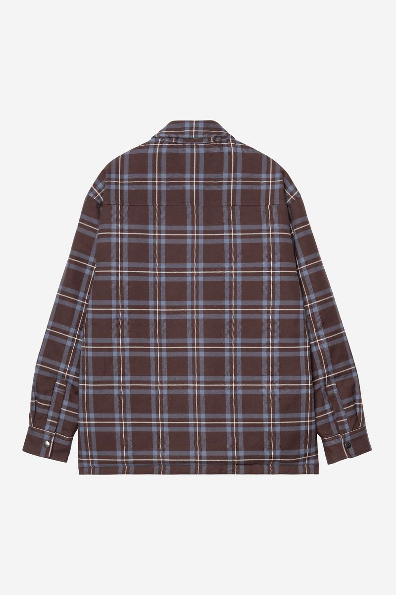 Carhartt Baird Shirt Jac - Baird Check, Palisander