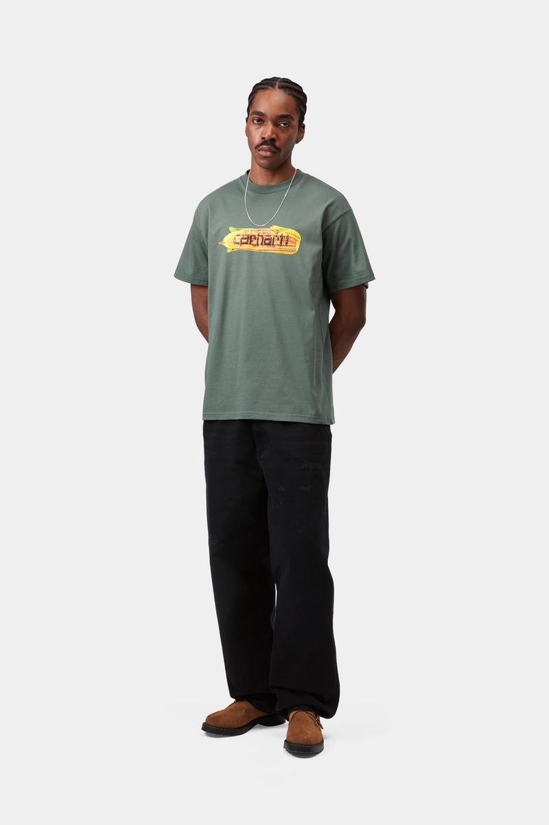 Carhartt S/S Hot Cob T-Shirt - Samtgrün