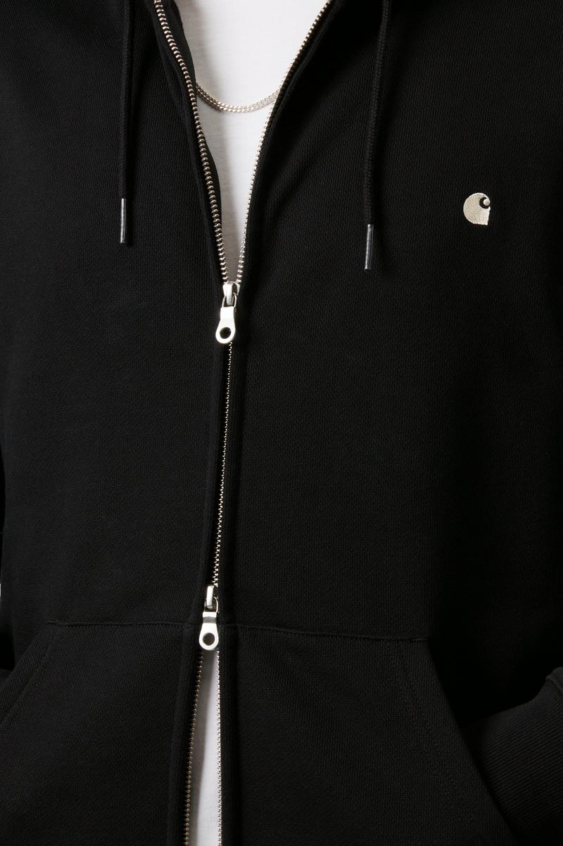 Carhartt Hooded Madison Jacket - Schwarz/Wachs