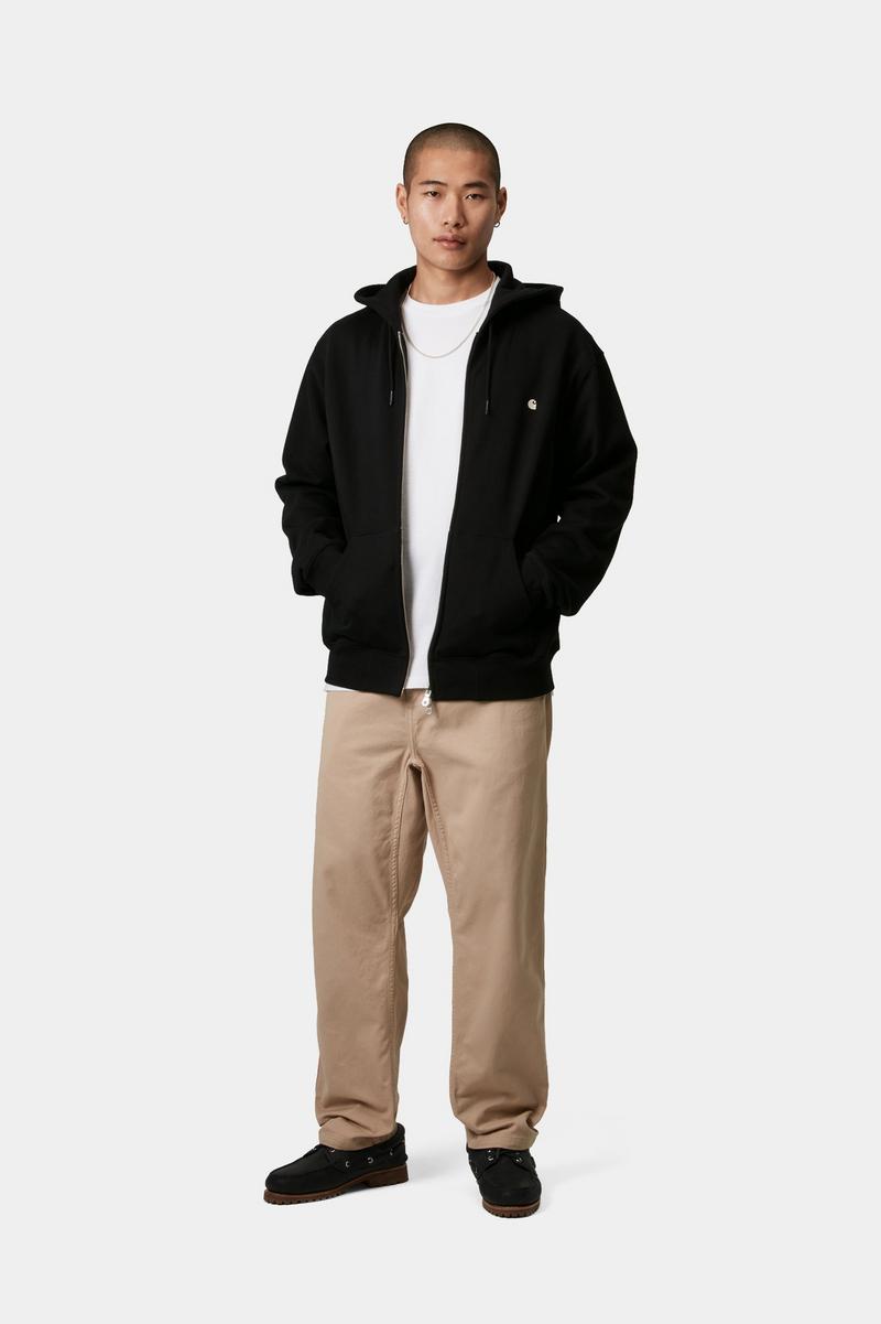 Carhartt Hooded Madison Jacket - Schwarz/Wachs