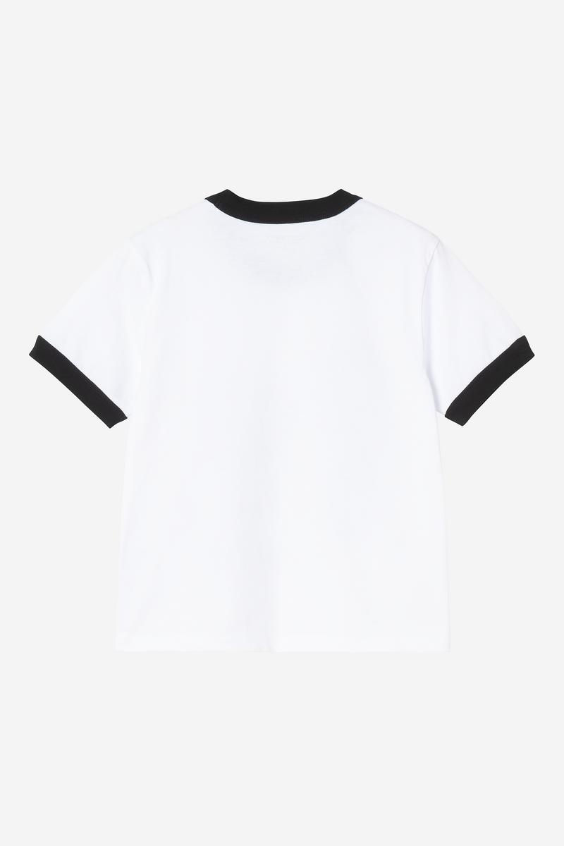 Carhartt S/S IP Ringer T-Shirt - Weiß / Schwarz