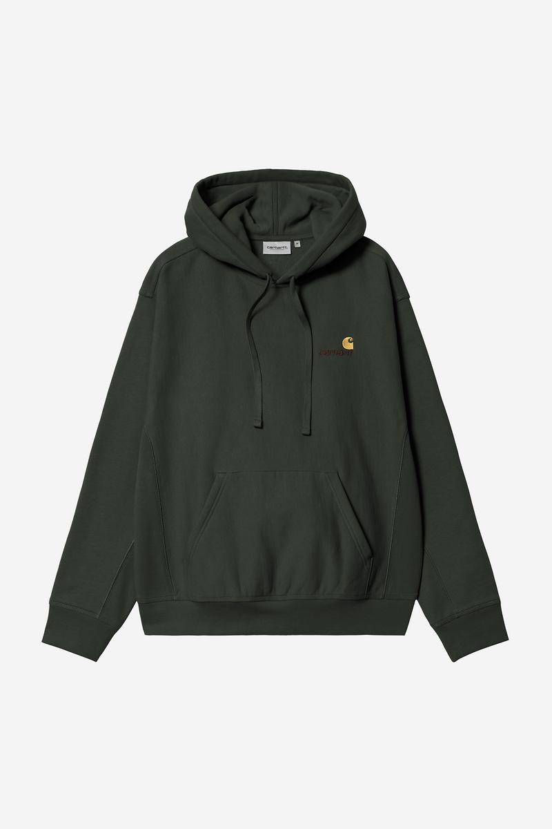 Carhartt Hooded American Script Sweatshirt - Rabe