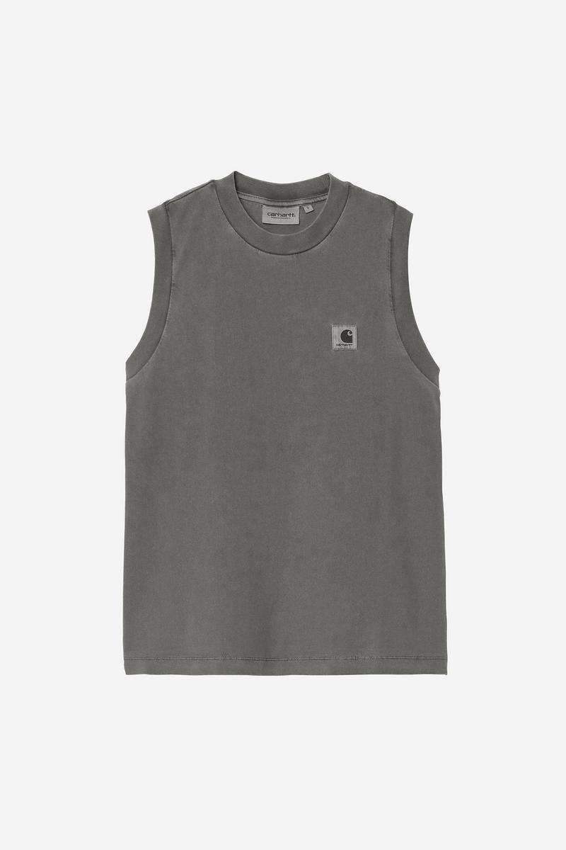 Carhartt Nelson A-Shirt - Schwarz, stückgefärbt