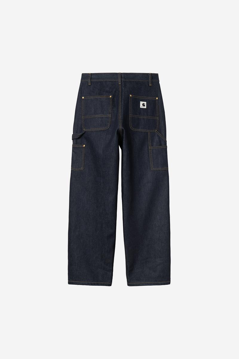 Carhartt Brandon Double Knee Pant - Blau, starr