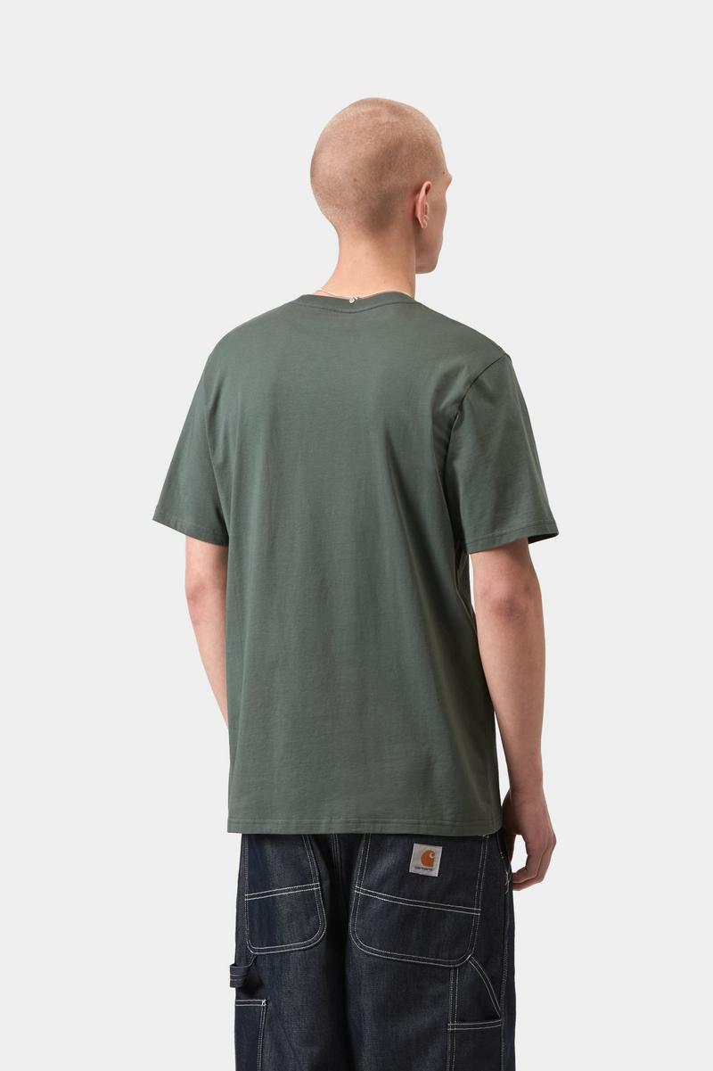 Carhartt S/S Pocket T-Shirt - Samtgrün
