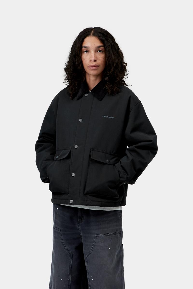 Carhartt Quentin Jacket - Schwarz / Styx