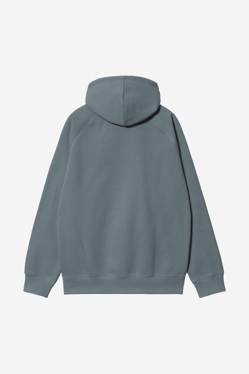 Carhartt Hooded Chase Sweatshirt - Gemütliches Blau / Gold