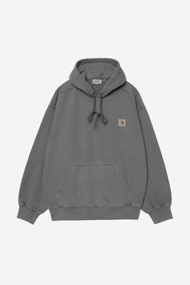 Carhartt Hooded Vista Sweatshirt - Schwarz, stückgefärbt